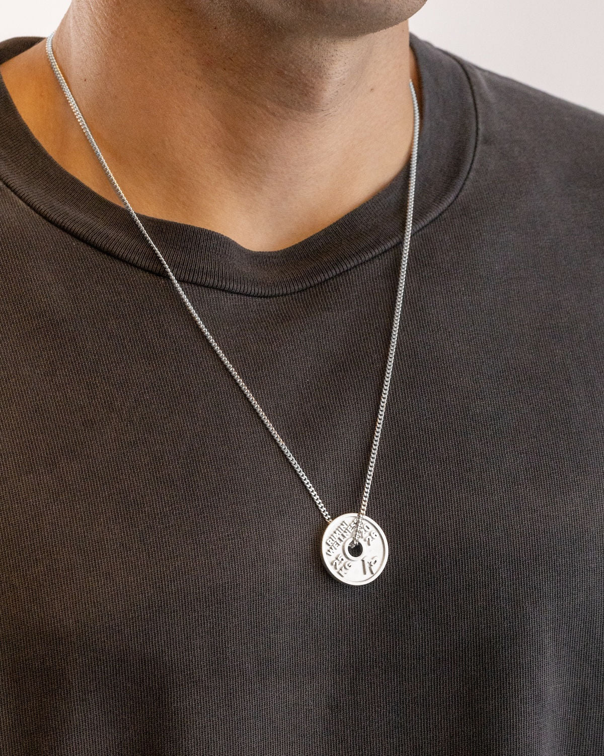 COLLIER DISQUE ANDREA PRESTI RIMINI WELLNESS