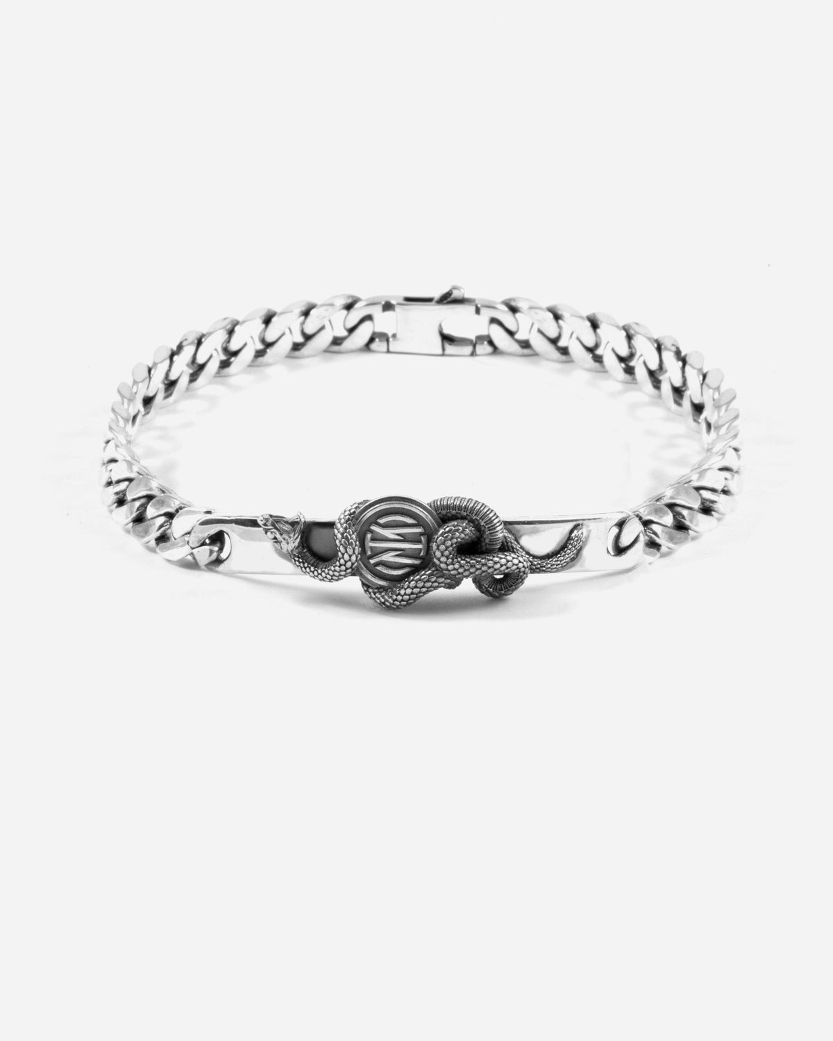 BRACELET GOURMETTE AVEC PLAQUE BISCIONE INTER X NOVE25