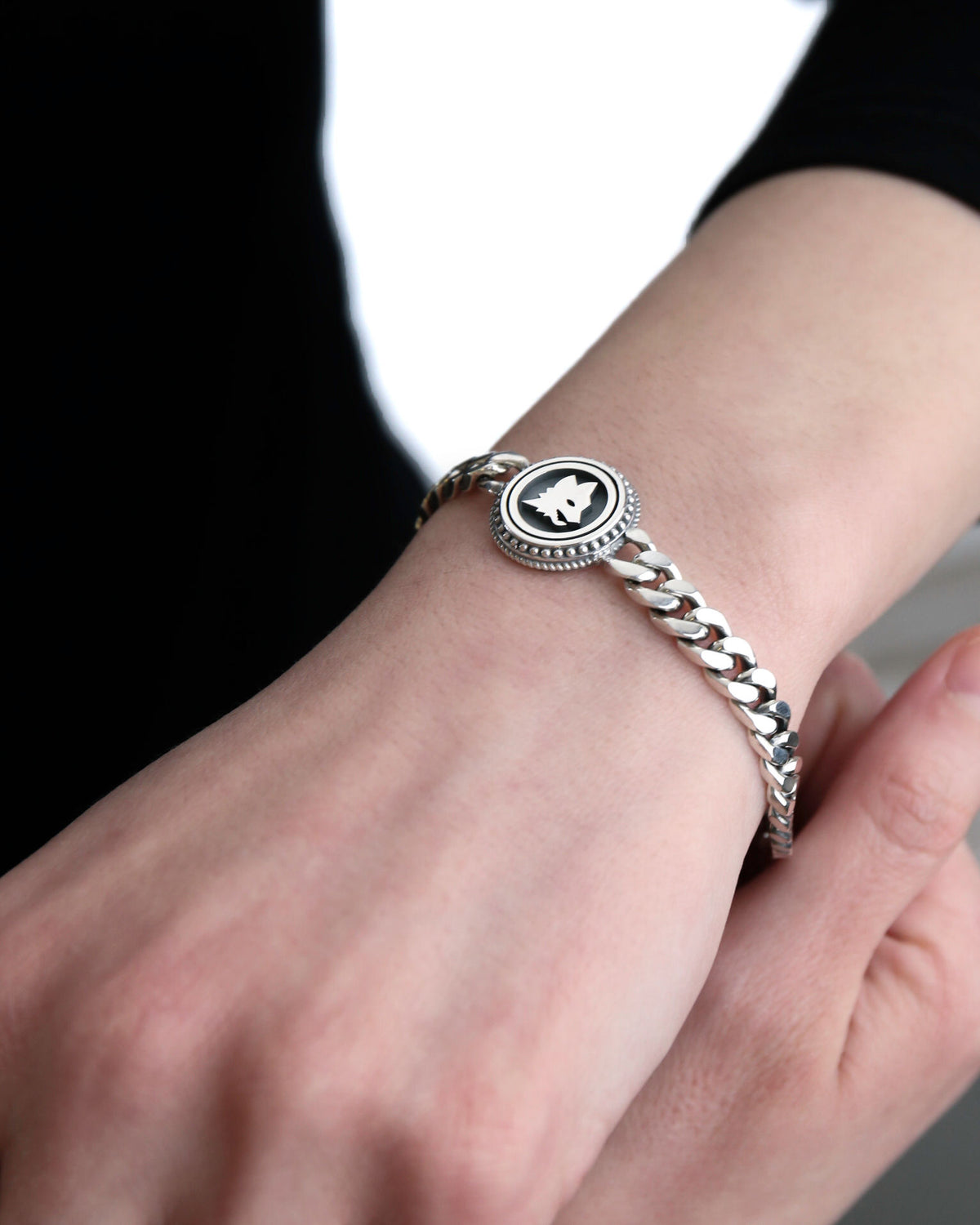 BRACELET MAILLE GOURMETTE AS ROMA ASR
