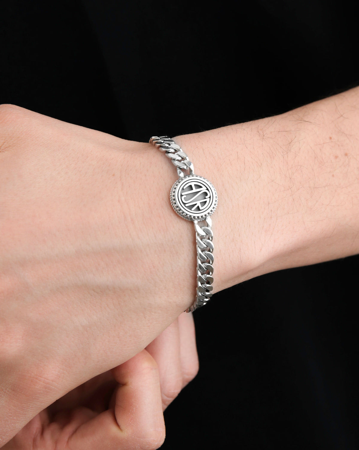 BRACELET MAILLE GOURMETTE AS ROMA ASR